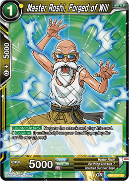 DBS The Tournament of Power TB1-076 Master Roshi, Forged of Will