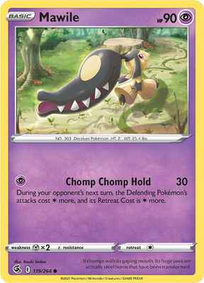 SWSH Fusion Strike 119/264 Mawile