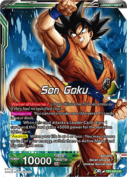 DBS The Tournament of Power TB1-050 Son Goku (Leader)