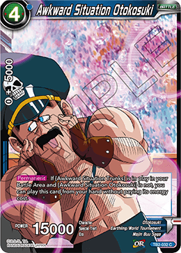 DBS World Martial Arts Tournament TB2-032 Awkward Situation Otokosuki Foil