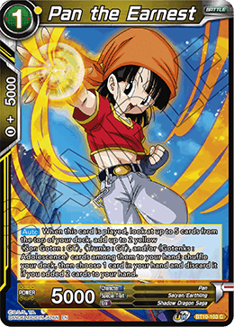 DBS Rise of the Unison Warrior BT10-103 Pan the Earnest Foil