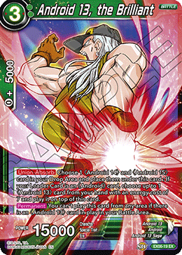DBS Expansion Set 06: Special Anniversary Box EX06-19 Android 13, the Brilliant Foil