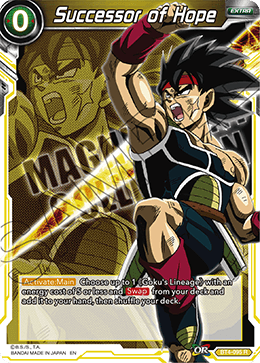 DBS Colossal Warfare BT4-095 Successor of Hope (Magnificent Collection Alternate Art)