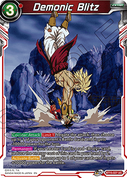 DBS Saiyan Showdown BT15-027 Demonic Blitz