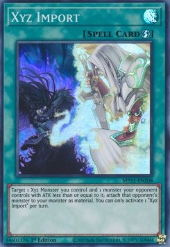 Yu-Gi-Oh! 2021 Tin of Ancient Battles Mega Pack MP21-EN208 Xyz Import Super Rare