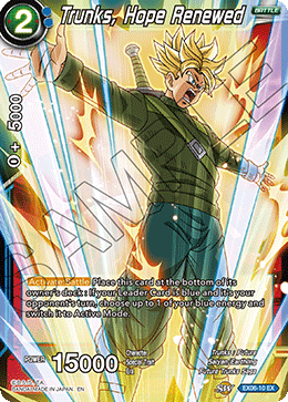 DBS Expansion Set 06: Special Anniversary Box EX06-10 Trunks, Hope Renewed