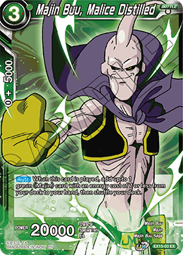 DBS Expansion Set 15: Battle Enhanced EX15-03 Majin Buu, Malice Distilled Foil