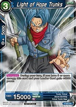 DBS Promotion Card P-005 Light of Hope Trunks