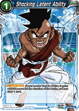 DBS World Martial Arts Tournament TB2-033 Shocking Latent Ability Foil