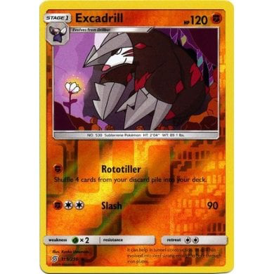 SM Unified Minds 119/236 Excadrill Reverse Holo