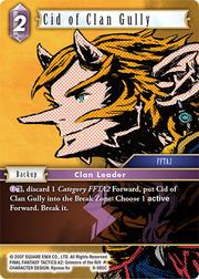 Final Fantasy 9-085C Cid of Clan Gully