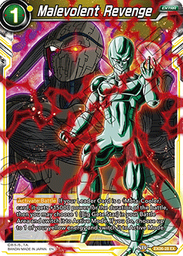 DBS Expansion Set 06: Special Anniversary Box EX06-28 Malevolent Revenge Foil