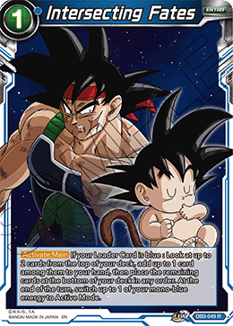 DBS Draft Box 6: Giant's Force DB3-049 Intersecting Fates