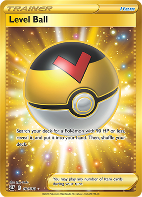 SWSH Battle Styles 181/163 Level Ball Secret Rare