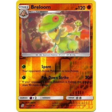 SM Unified Minds 108/236 Breloom Reverse Holo