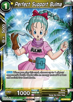 DBS Promotion Card P-034 Perfect Support Bulma Foil