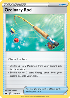 SWSH Sword and Shield 171/202 Ordinary Rod