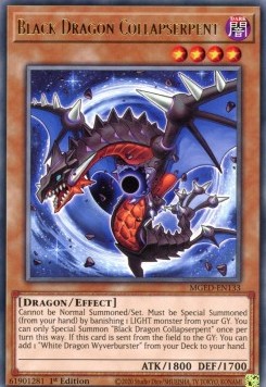 Yu-Gi-Oh! Maximum Gold El Dorado MGED-EN133 Black Dragon Collapserpent