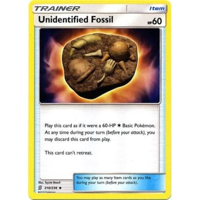SM Unified Minds 210/236 Unidentified Fossil