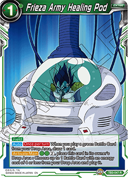 DBS Clash of Fates TB3-047 Frieza Army Healing Pod Foil