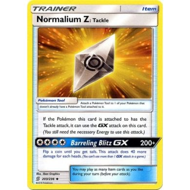 SM Unified Minds 203/236 Normalium Z: Tackle