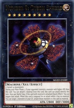 Yu-Gi-Oh! Maximum Gold El Dorado MGED-EN089 Number 9: Dyson Sphere