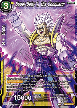 DBS Series 8 Starter Parasitic Overlord SD10-003 Super Baby 1, the Conqueror Foil