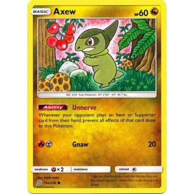 SM Unified Minds 154/236 Axew