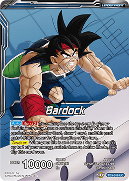 DBS Clash of Fates TB3-018 Bardock (Leader)