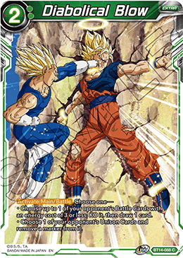 DBS Cross Spirits BT14-088 Diabolical Blow