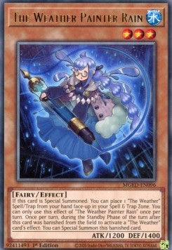 Yu-Gi-Oh! Maximum Gold El Dorado MGED-EN096 The Weather Painter Rain