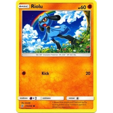 SM Unified Minds 115/236 Riolu