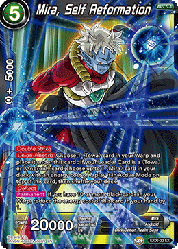 DBS Expansion Set 06: Special Anniversary Box EX06-33 Mira, Self Reformation