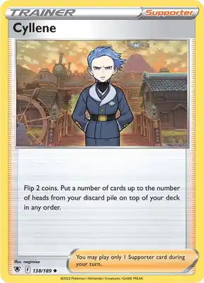 SWSH Astral Radiance 138/189 Cyllene Reverse Holo