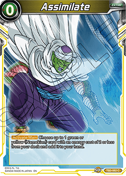 DBS Clash of Fates TB3-062 Assimilate