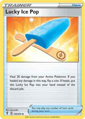 SWSH Evolving Skies 150/203 Lucky Ice Pop