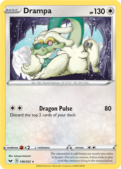 SWSH Sword and Shield 149/202 Drampa