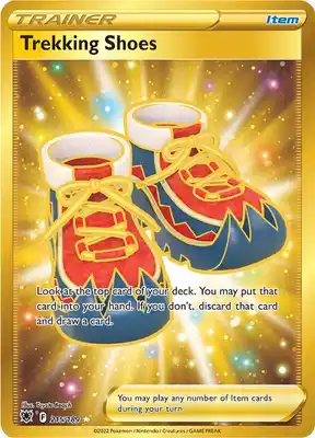 SWSH Astral Radiance 215/189 Trekking Shoes Secret Rare