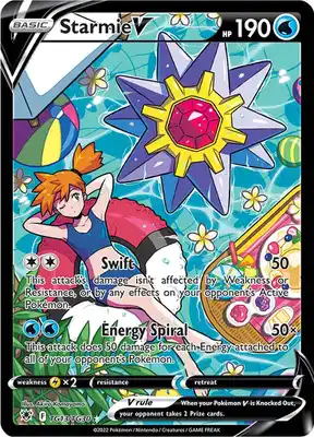 SWSH Astral Radiance TG13/TG30 Starmie V