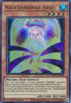 Yu-Gi-Oh! 2021 Tin of Ancient Battles Mega Pack MP21-EN245 Naelshaddoll Ariel Ultra Rare