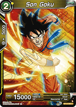 DBS Vicious Rejuvenation BT12-090 Son Goku Foil