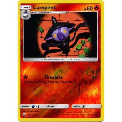 SM Unified Minds 029/236 Lampent Reverse Holo