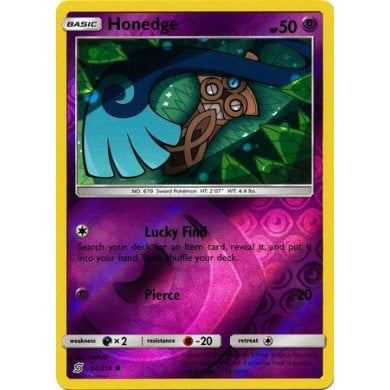 SM Unified Minds 092/236 Honedge Reverse Holo