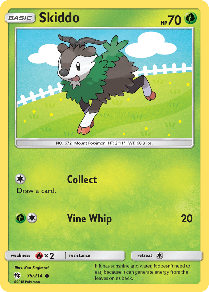 SM Lost Thunder  035/214  Skiddo