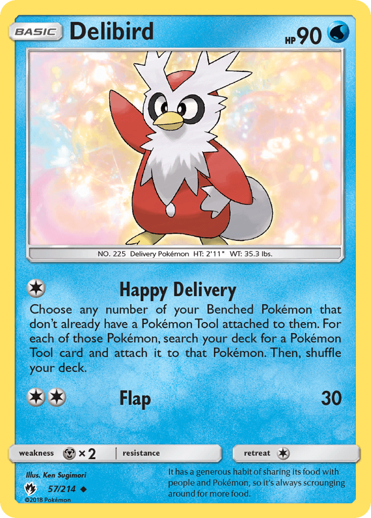 SM Lost Thunder  057/214  Delibird