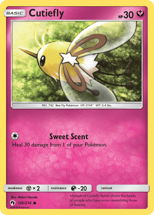 SM Lost Thunder  145/214  Cutiefly