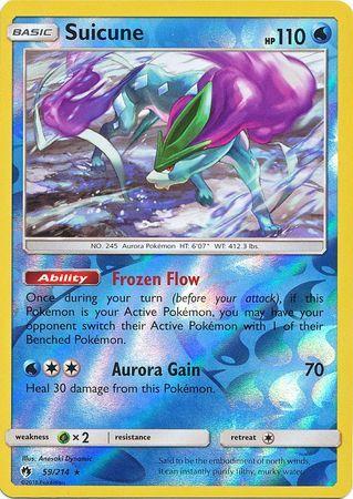 SM Lost Thunder  059/214  Suicune Reverse Holo