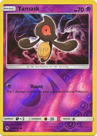SM Lost Thunder  099/214  Yamask Reverse Holo