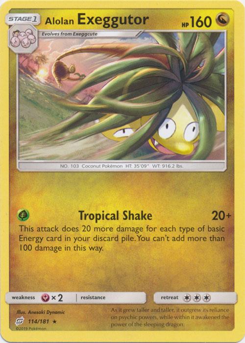 SM Team Up 114/181 Alolan Exeggutor