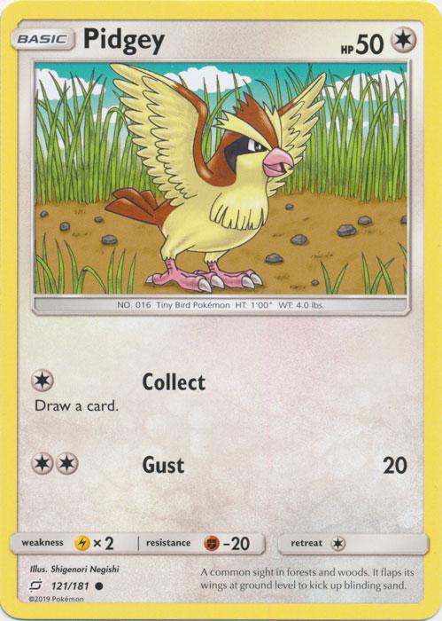 SM Team Up 121/181 Pidgey